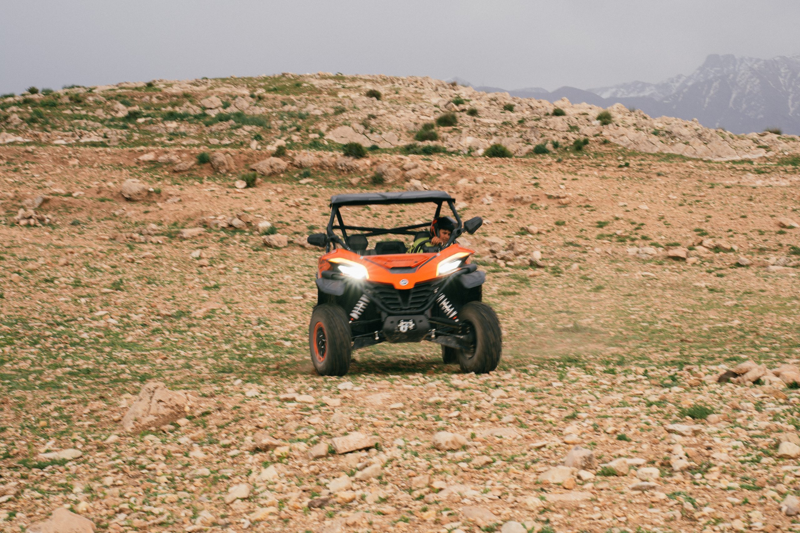 From Marrakech through Agafay Desert to the Atlas Mountains
